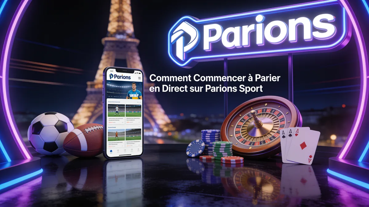 Comment Commencer à Parier en Direct sur Parions Sport — parions en France